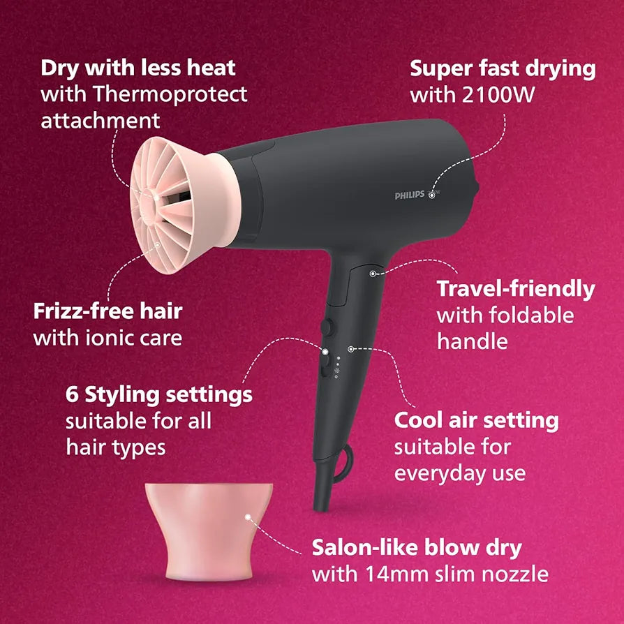 PHL BHD356/10 HAIR DRYER 3000 PHL BHD356/10 HAIR DRYER 3000